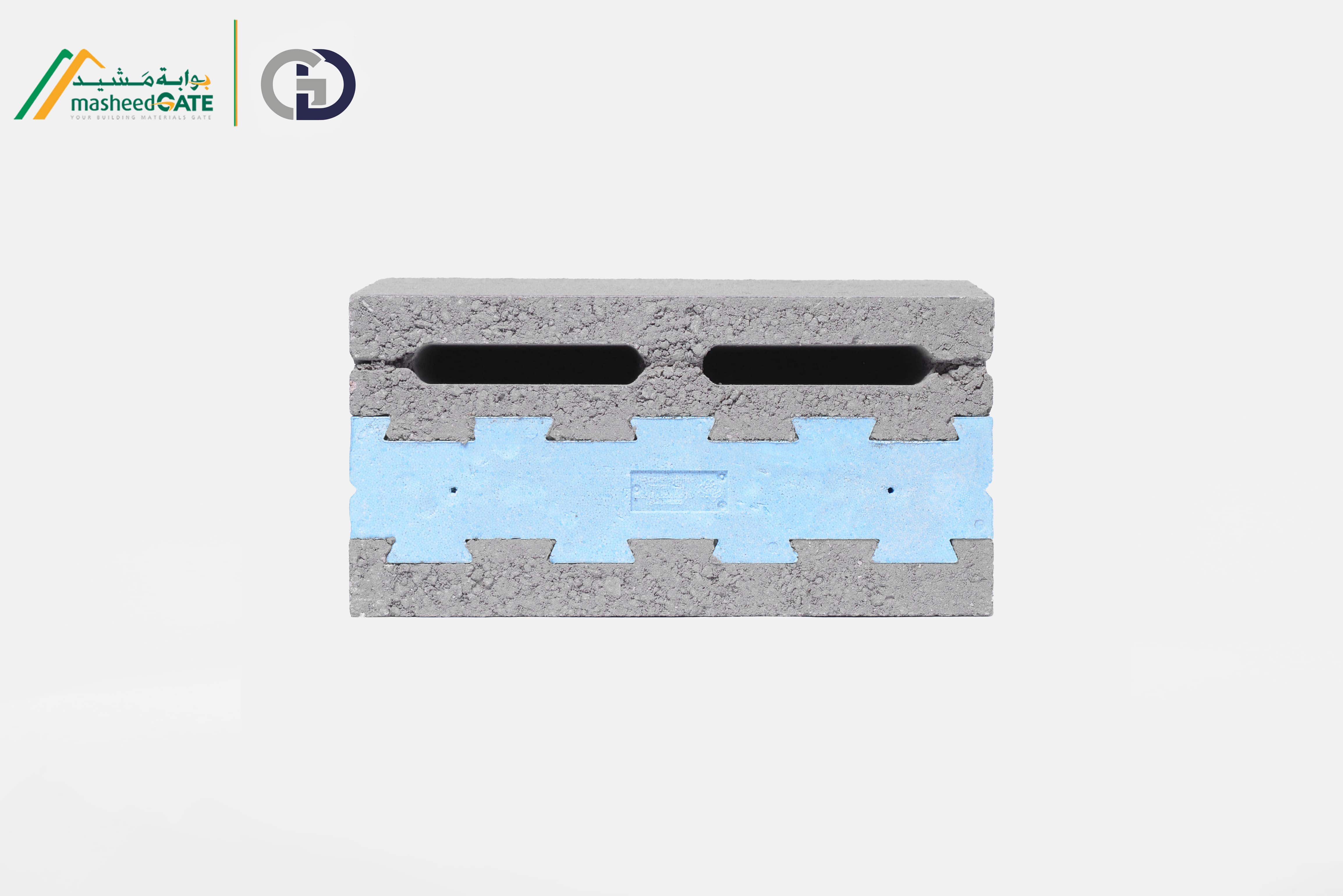 شركة غيوم الدمام للطابوق و الخرسانة الجاهزة – طابوق أزرق عازل